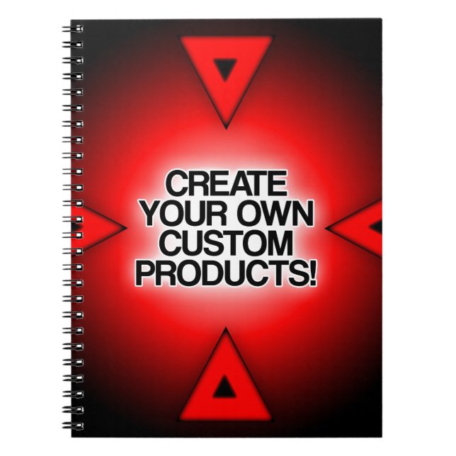 Caderno Espiral Personalizar / Criar o seu próprio (Frente)