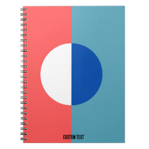 Caderno Espiral PERSONALIZAR: Geométrico Inspirado   Diário para n