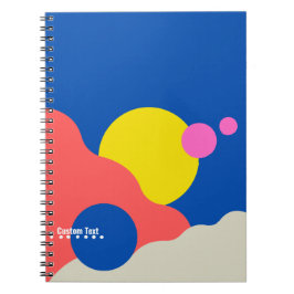 Caderno Espiral PERSONALIZAR: Inspirado no Bloco de Notas Bauhaus