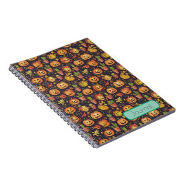 Caderno Espiral Personalizável Diário de Fotografia de Queda Quirk