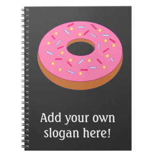Caderno Espiral Personalize este gráfico da filhós do anel