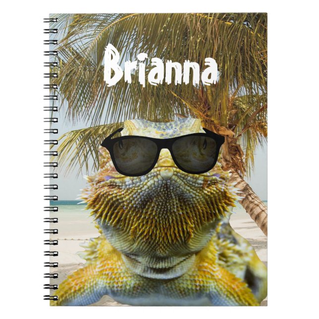 Caderno Espiral Personalize o Summer Beach Fund (Frente)