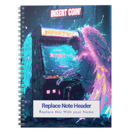 Caderno Espiral Personalized Anime Themed Notebook