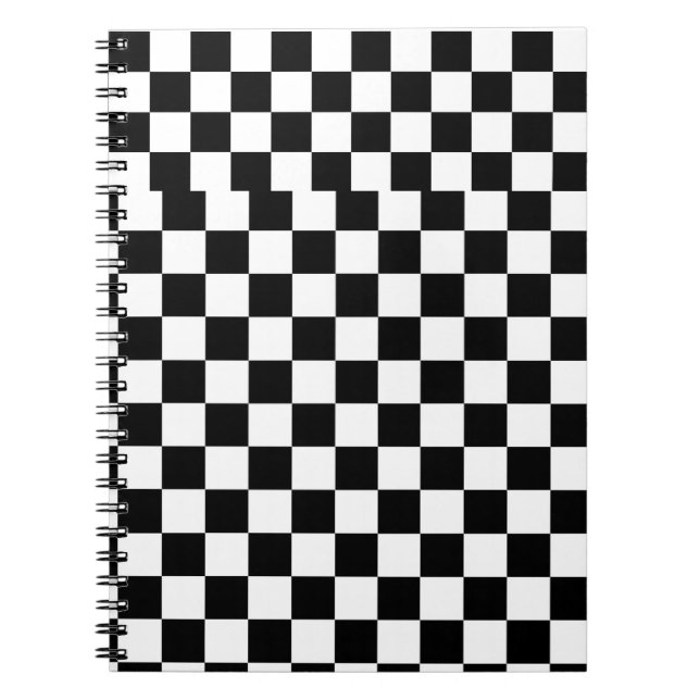 Caderno Espiral Personalized Black and White (Frente)