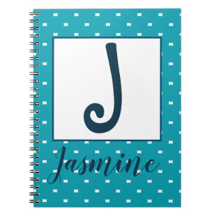 Caderno Espiral Personalized by Name / Initial