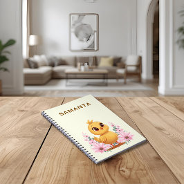 Caderno Espiral Personalized Chick Notebook