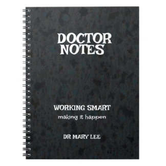 Caderno Espiral Personalized Doctor