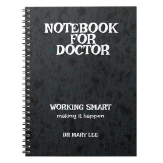 Caderno Espiral Personalized Doctor