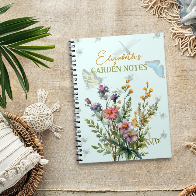 Caderno Espiral Personalized Garden Journal (Criador carregado)