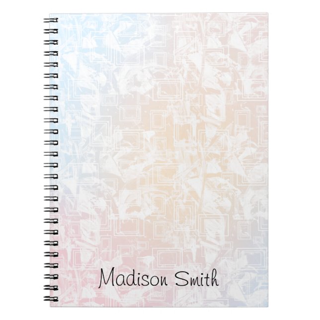 Caderno Espiral Personalized Geometric  (Frente)