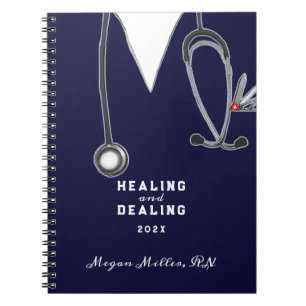 Caderno Espiral personalized nurse gift ideas