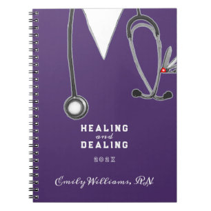 Caderno Espiral personalized nurse gift ideas
