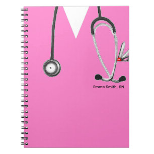 Caderno Espiral personalized nurse gift ideas