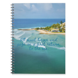 Caderno Espiral Persuasion: Linger and Gaze