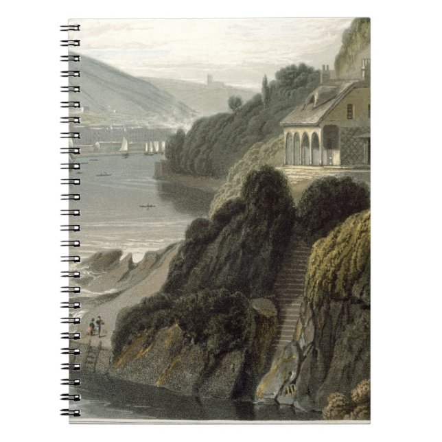 Caderno Espiral Perto de Kingswear, no dardo, Devon, do volume VI (Frente)