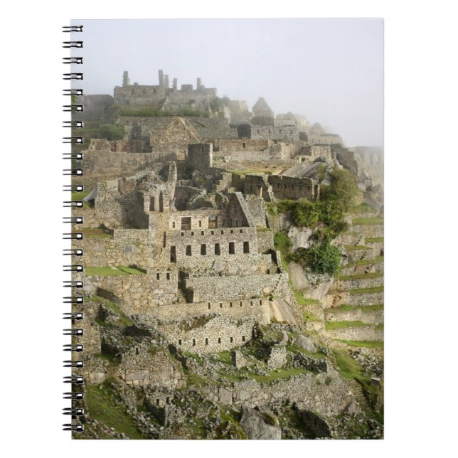 Caderno Espiral Peru, Machu Picchu. A antiga cidadela de Machu (Frente)