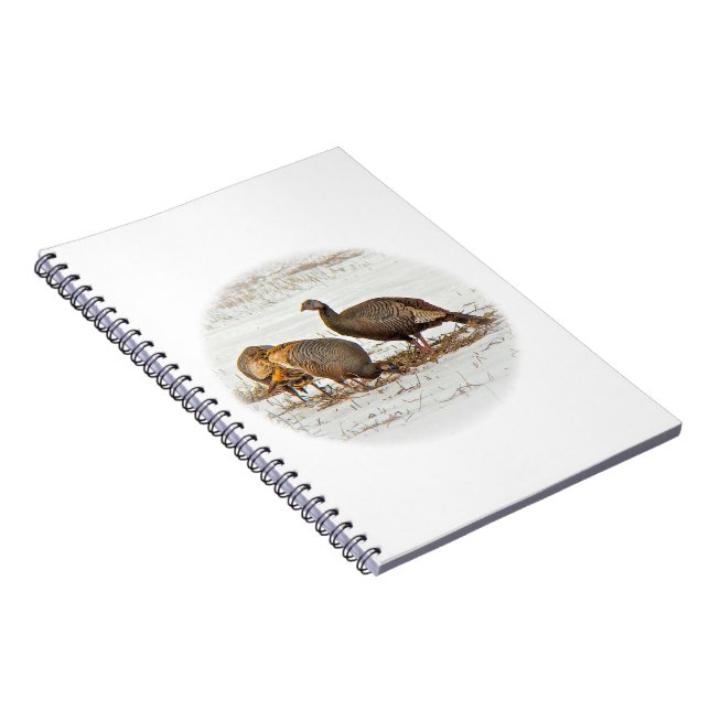 Caderno Espiral Perus Selvagens em Neve (Lado Direito)