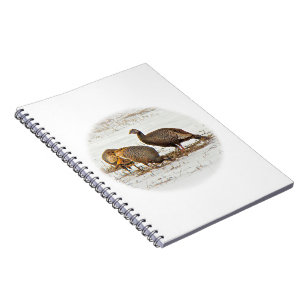 Caderno Espiral Perus selvagens na neve
