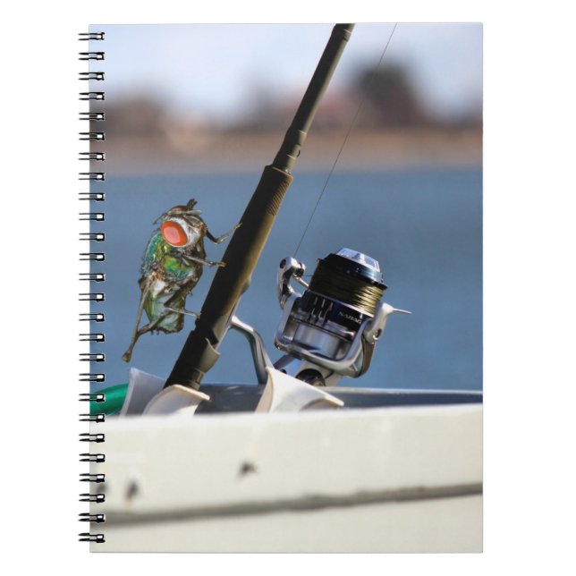 Caderno Espiral Pesca com Mosca (Frente)