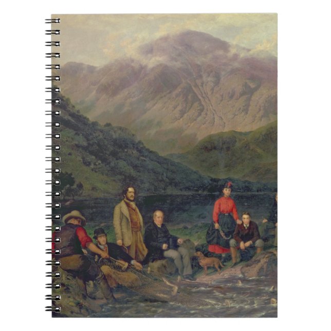 Caderno Espiral Pesca T7833 em Haweswater (Frente)