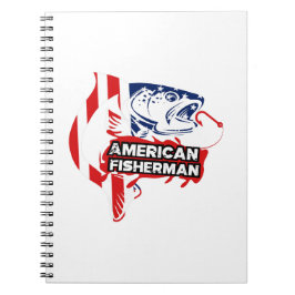 Caderno Espiral pescador americano