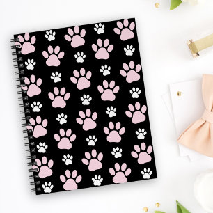 Caderno Espiral Pestanas, Patas Rosa, Patas Cachorros, Patas Anima