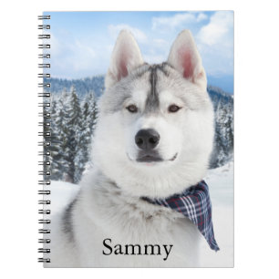 Caderno Espiral Pet Photo Name