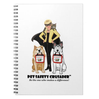 Caderno Espiral Pet Safety Crusader Spiral Notebook