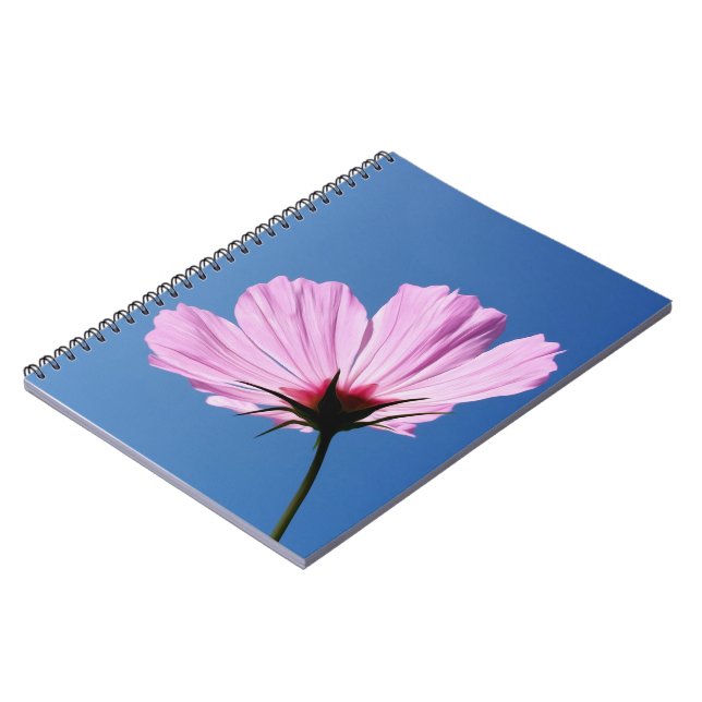 Caderno Espiral Pétalas cor-de-rosa (Left Side)