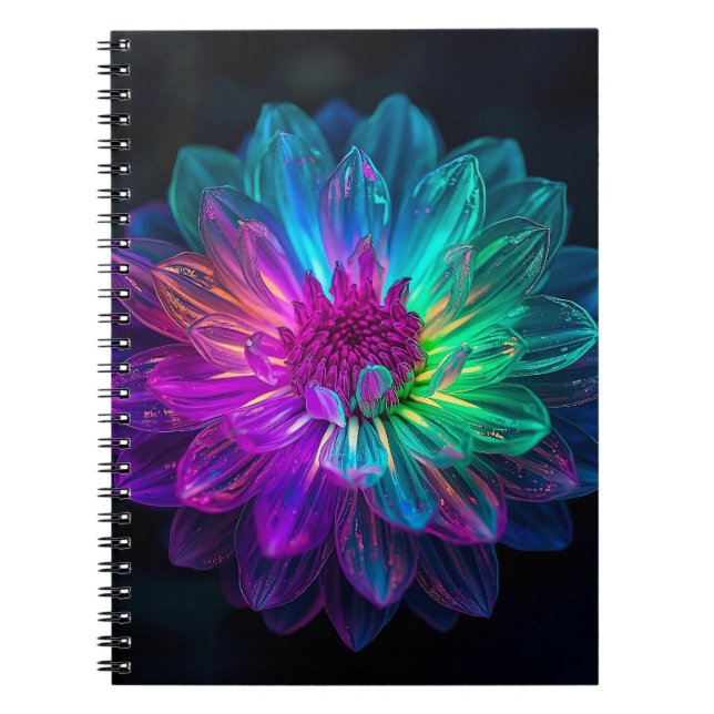 Caderno Espiral Pétalas Macro Prisma (Frente)