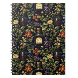 Caderno Espiral Pétalas Venenosas