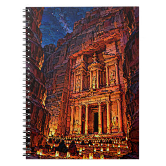 Caderno Espiral Petra à Luz de Velas