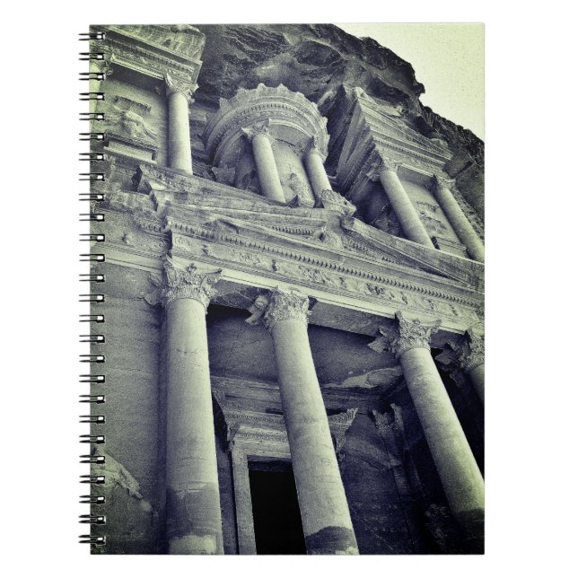 Caderno Espiral Petra Treasury (Frente)