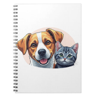 Caderno Espiral Pets and dog