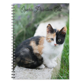 Caderno Espiral Phantom Opera Cat