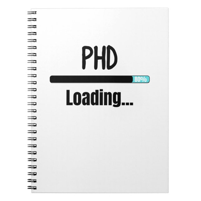 Caderno Espiral phd load T-Shirt (Frente)