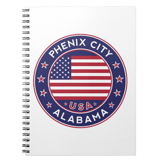 Caderno Espiral Phnix, Alabama (Frente)