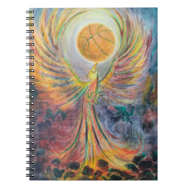 Caderno Espiral Phoenix do Kenzi (Frente)