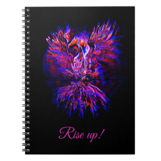 Caderno Espiral phonix erguer-se