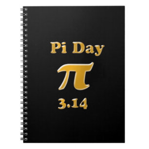 Caderno Espiral Pi Day