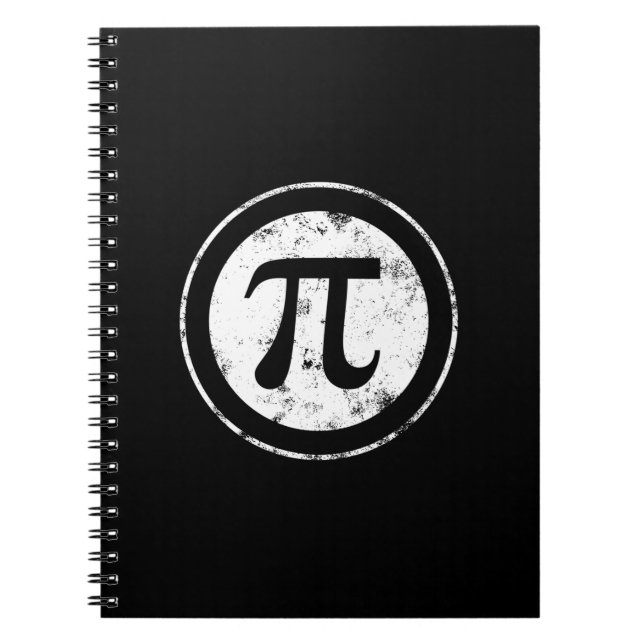 Caderno Espiral Pi Day Pi Math (Frente)