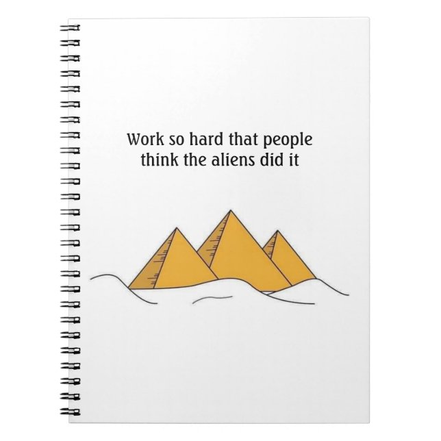 Caderno Espiral Piada anti-egito (Frente)