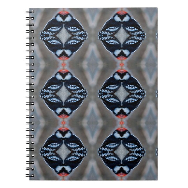 Caderno Espiral Pica-Pau Dony Male Patternizado (Frente)