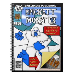 Caderno Espiral PICKETT MONSTER - Livro nº 2
