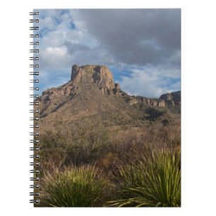 Caderno Espiral Pico Casa Grande, Chisos Basin, Big Bend