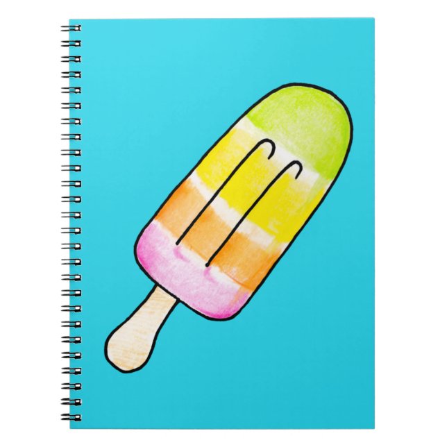 Caderno Espiral Picolé (Frente)