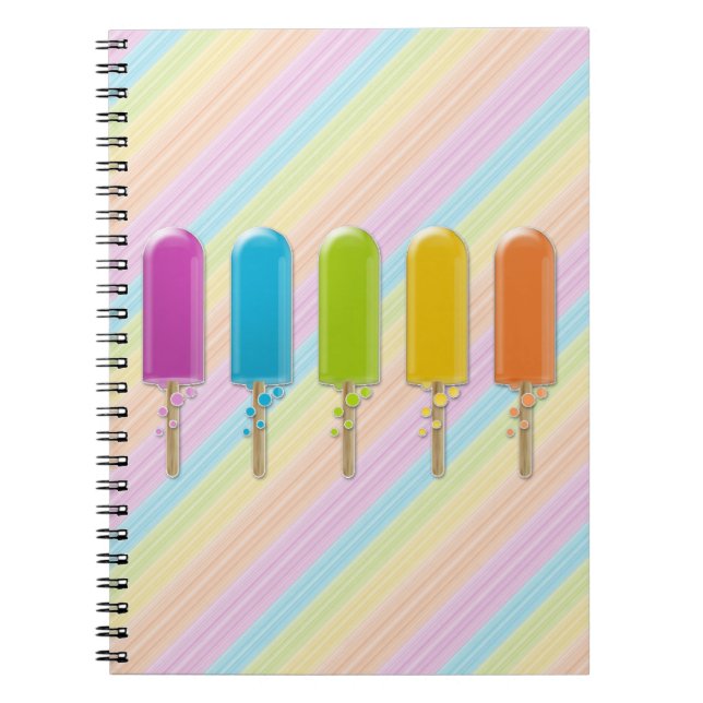 Caderno Espiral picolé (Frente)