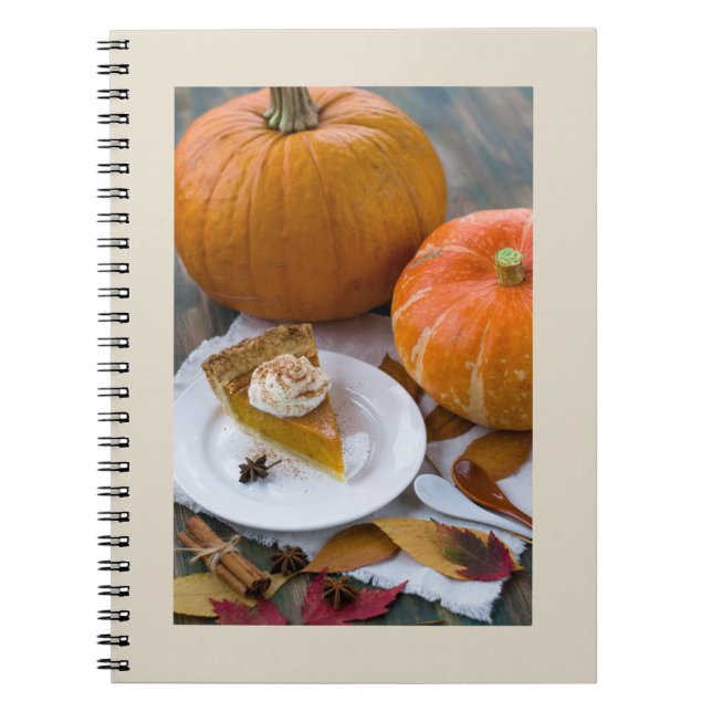 Caderno Espiral Pie e Pumpkins (Frente)