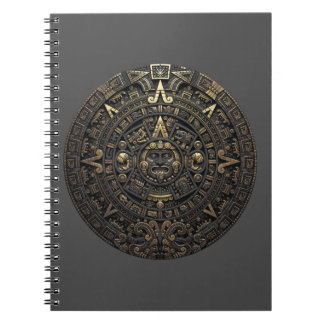 Caderno Espiral Piedra del Sol Azteca