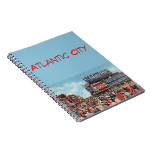 Caderno Espiral Pier de Aço - Notebook de Atlantic City